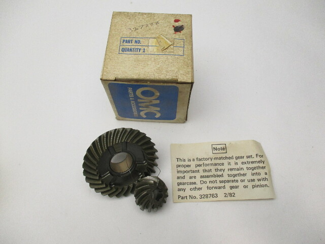 397338 0397338 NEW OEM OMC Johnson Evinrude Gear Set  0387143 0389964 0777501
