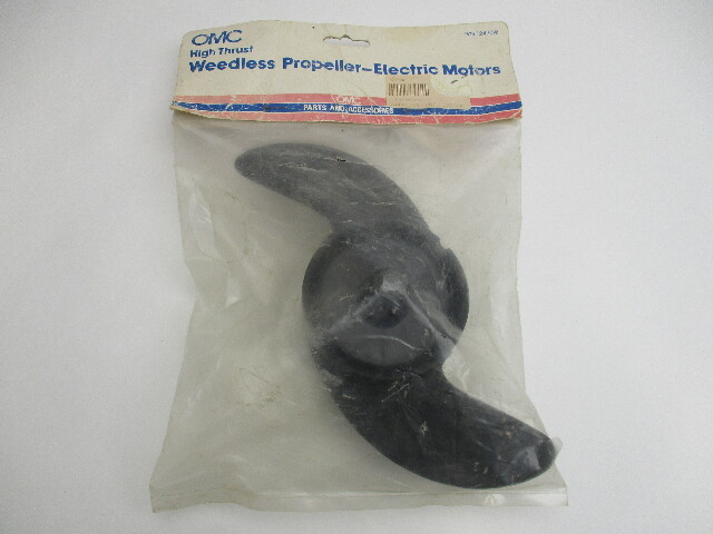 0124709 OMC/BRP 2 Blade 8-3/4 x 4 Weedless Trolling Motor Propeller