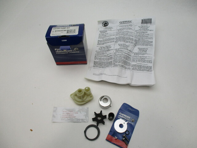 0385897 385897 387362 OMC Water Pump Kit Evinrude Johnson 2 & 4 HP Outboards