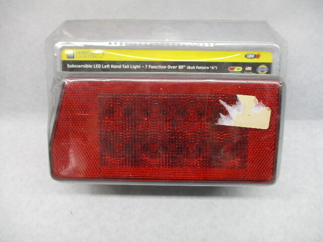 286-4400-7 Submersible Red LED Left Hand Tail Light 7-Function Over 80 Trailer
