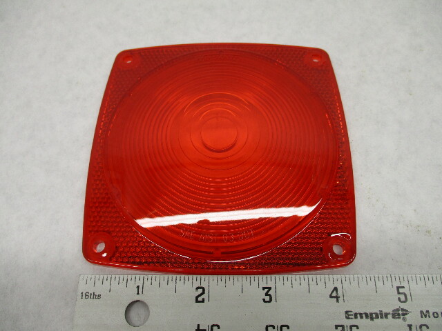 2423286 SUBMERSIBLE "UNDER 80" TRAILER TAIL LIGHT Replacement Lens, Red