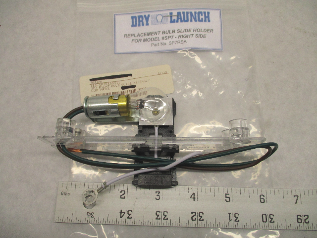 SP7RSA Dry Launch Marine Boat Trailer Replacement Bulb Slide Holder Right Side