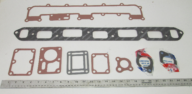 27-39255A3 Mercruiser 160 1967-69 Exhaust Manifold Gasket Set