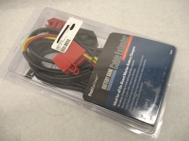 51070 ProMariner Battery Bank Cable Extender 15 Ft for On-Board Marine Chargers