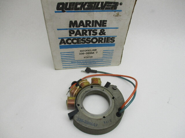336-3996A7 Vintage Mercury Outboard 7.5, 9.8 & 20 HP Ignition Stator