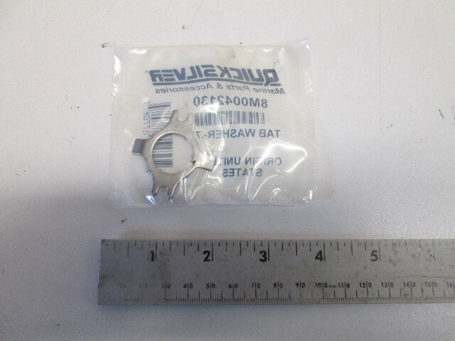8M0042130 Quicksilver Mercruiser Marine Prop Tab Washer .770