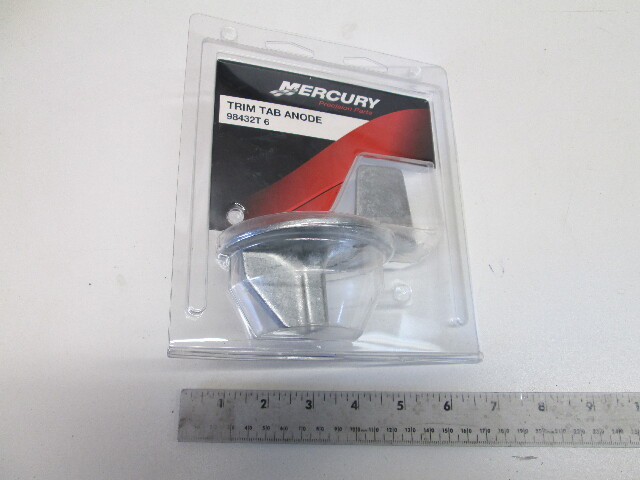 98432T6 Trim Tab Anode Mercury Mariner Outboard Engines