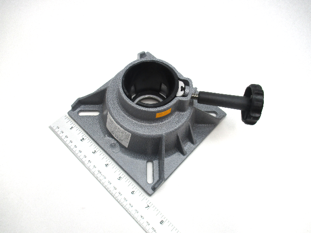 Springfield 2-3/8 Powder-Coat Aluminum Boat Pedestal Seat Mount Non-locking