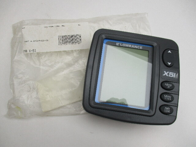003-5428-00 Lowrance X51  4" LCD Pro Fishfinder Graph Monitor Screen ONLY