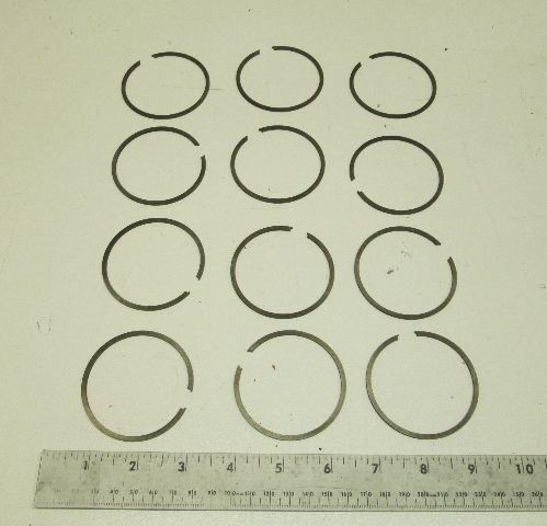 39-23124 Piston Ring Set of 12  Mercury 100, 150, 200, 250