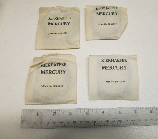 39-20058 Piston Ring Set of 12 Mercury Kiekhaefer Outboard Engines