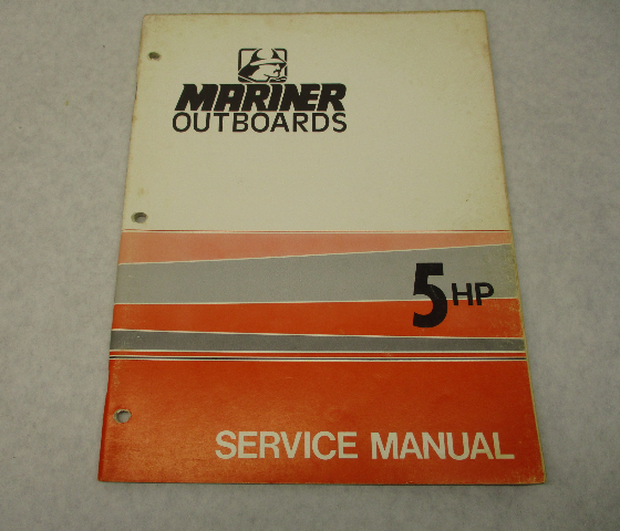 Outboard Service Repair Manual for Mariner 5 HP 2-Stroke Motors 1975