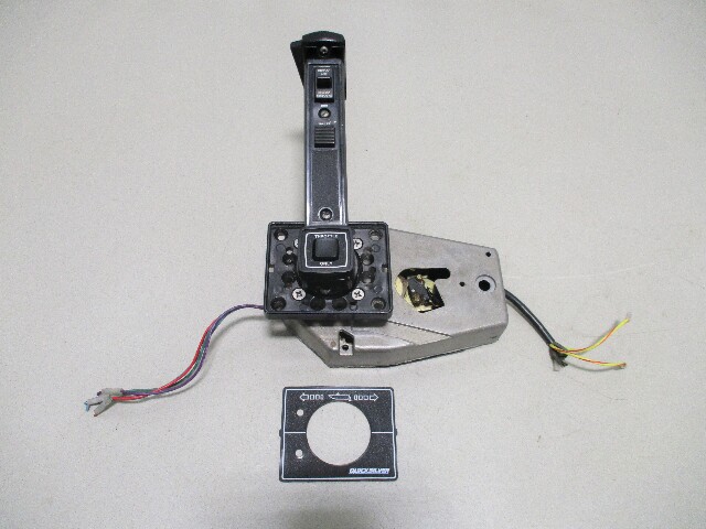 88150A7 Quicksilver Mercruiser Panel Mount Remote Control W/Trim, Tilt & Trailer