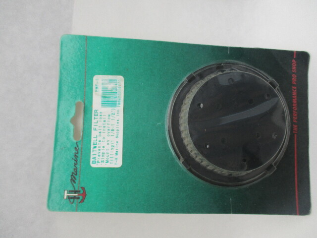 BFW-1-DP TH Marine 4" Marine Boat Floor Drain, Compartment Vent Black