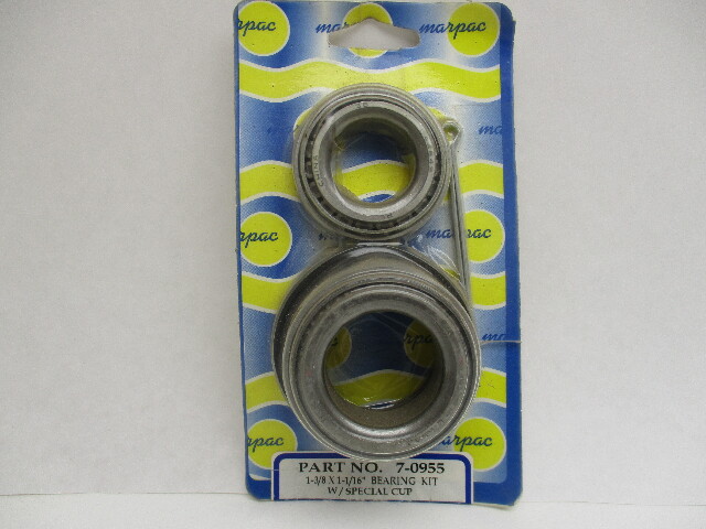 7-0955 Marpac 1.980" Outer Hub Trailer Wheel Bearing Kit 1-3/8" x 1-1/16" Race OD 2.328″