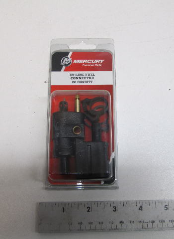 22-804787T 22-804787Q New In-Line Fuel Connector Mercury Mercruiser Engines