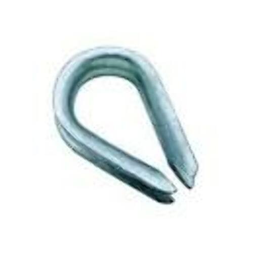 S-1541P  Whitecap Marine GALVANIZED ROPE THIMBLE-1/2" Rope
