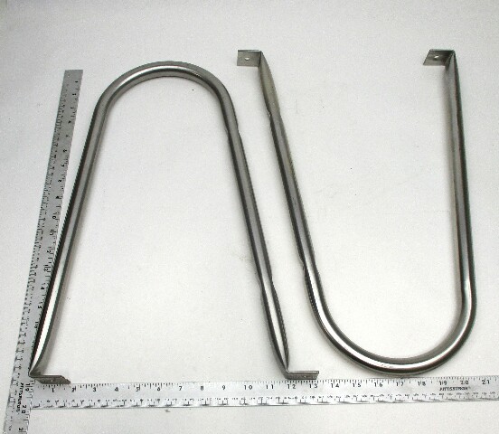 Swim Platform Mounting Rails 18 7/8" Depth X 13 1/4" Height