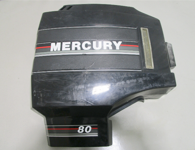 2187-9070A4 Mercury Outboard STBD Right Side Clam Shell Cowl Cover Black