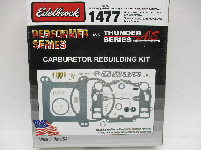 1477 Carburetor Repair Kit For Edelbrock Square-Bore Carburetors