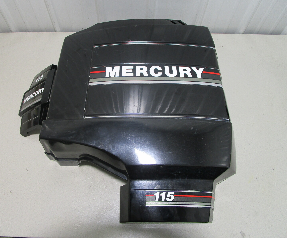 2188-9264A2 Mercury Outboard 115 HP Port Left Side Clam Shell Cowl Cover Black