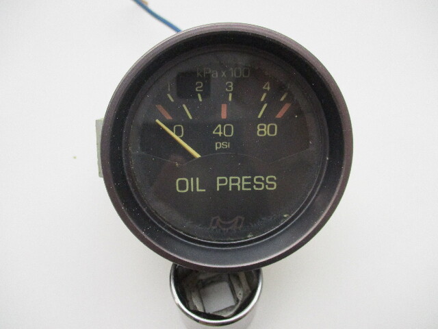 Medallion Marine 80 PSI Oil Pressure Gauge