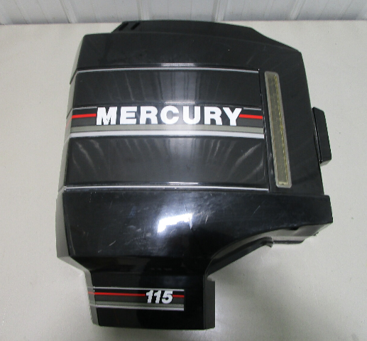 2187-9263A1 Mercury Outboard 115 HP Right Starboard Clam Shell Cowl Cover Black