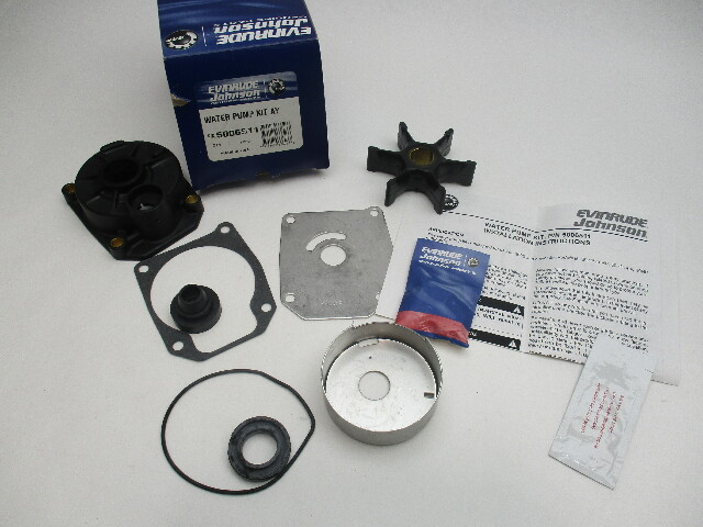5006511 OMC WATER PUMP KIT WITH HOUSING JOHNSON/EVINRUDE/BRP-40/50/60 HP E-Tec