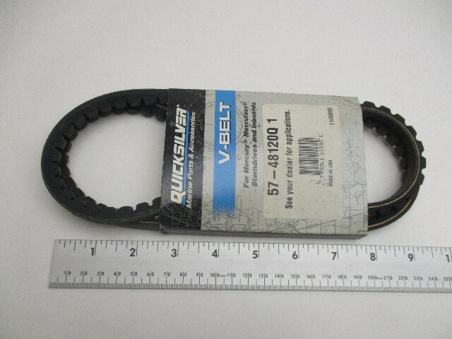 57-48120Q1  Quicksilver V-Belt 46" Alternator/Water Pump Mercruiser Alpha Bravo 48120A1