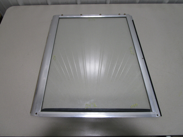 Bayliner Capri Front Starboard Windshield Window 21.5 x 24.5 x 27 x 27.5