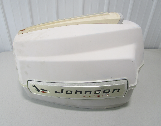 380682 Johnson Meteor 100 HP V4 Outboard Motor Cowl Engine Cover Top Hood 1966