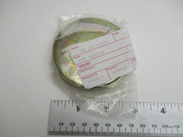 834576 Volvo Penta Aquamatic Marine Heat Exchanger Strainer Housing Cap Cover