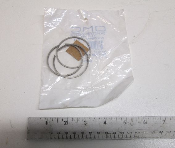 378432 0378432 Std Piston Ring Set 3 OMC Evinrude Johnson 5-6HP Vintage NLA