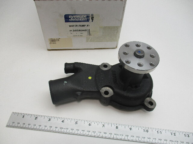 3858340  OMC Cobra  Mercruiser  & Volvo Penta SX  4 Cyl 3.0 Water Pump