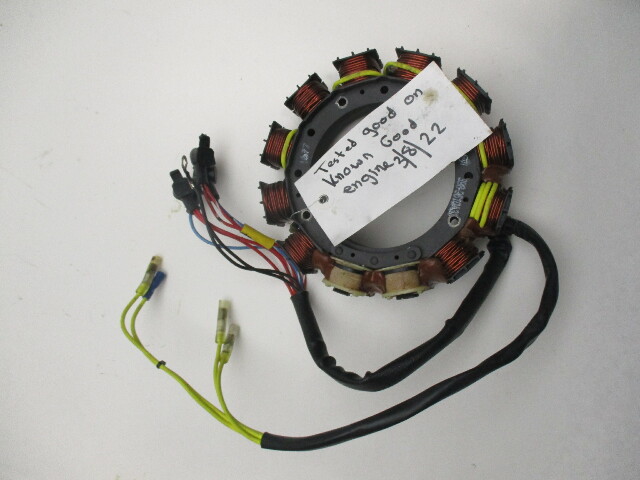 398-9610A19  Mercury Mariner Outboard Stator Assembly 6 CYL 135-200 HP