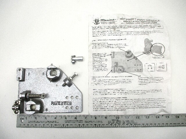 TH Marine HOT FOOT Universal Side Load Style Cable Plate