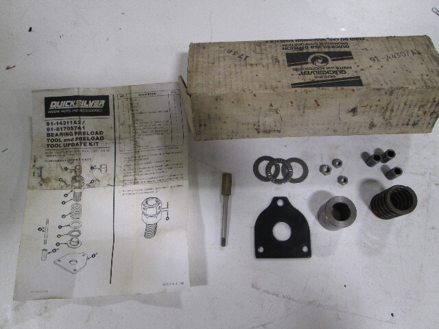 91-14311A1 91-817057a1 Mercury Mariner Driveshaft Bearing Preload Tool kit