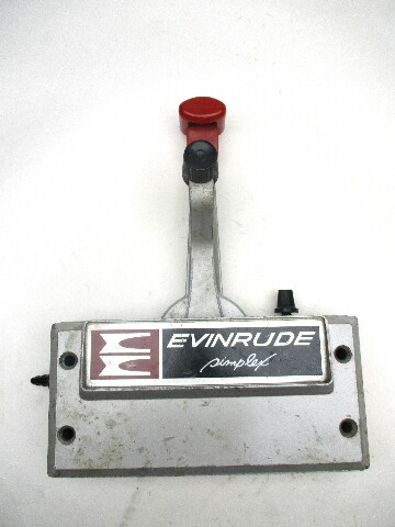 OMC Evinrude Simplex 2 Lever Side Mount Remote Control  for 1979+ Cables