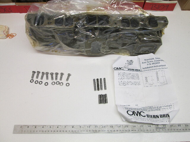 982657 0982657 Intake Exhaust Manifold OMC Stringer Stern