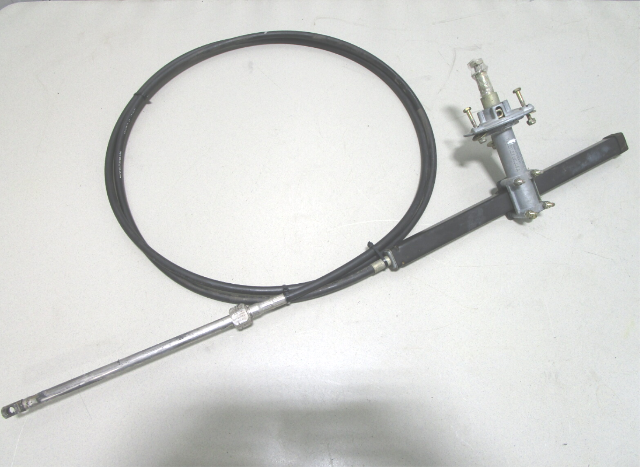 Teleflex SSC12414 Rack & Pinion 14' FT Steering Cable & Helm
