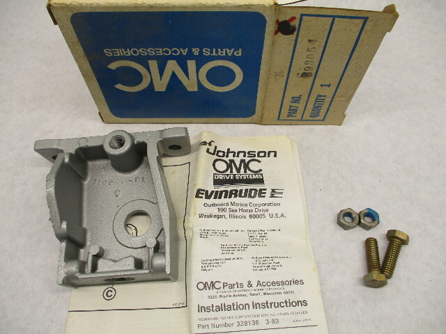 0393054 393054 OMC Remote Steering Adapter Kit Evinrude Johnson 9.9, 15HP Outboard