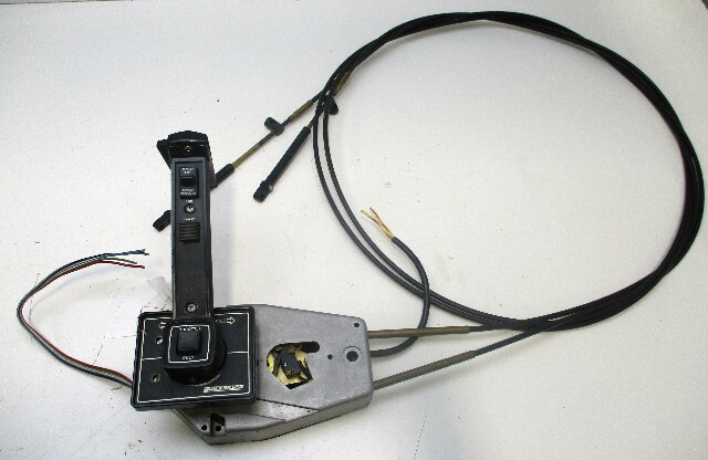 88150A7 Quicksilver Mercruiser Panel Mount Remote Control W/Trim, Tilt & Trailer