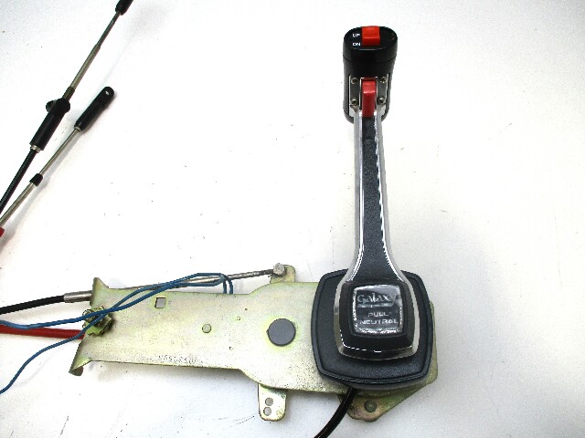 Galaxy Hi-Lex Marine Boat Throttle Remote Control Box W/Trim & 13' Cables