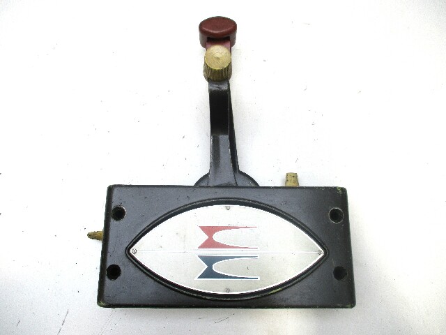 Vintage Evinrude Outboard Dual Lever Side Mount Remote Control