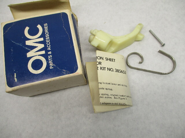 385653 0385653 Lockout Lever Kit for OMC Evinrude Johnson 18-25 HP 1972 Outboard