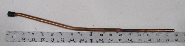 0395123 OMC Evinrude Johnson 10/15 HP Outboard Long Water Tube 17 3/4"