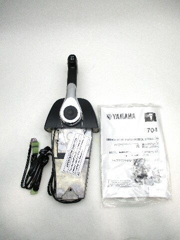 Yamaha Outboard 704 Single Binnacle Push To Open Throttle Remote Control W/Trim