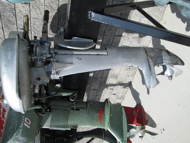 Vintage 1930s 1/2 or 3/4 HP Johnson Outboard Motor ORIGINAL Missing Carburetor