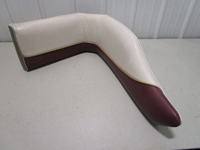 1995 Maxum 1700 SR Runabout 17' Boat Vinyl Bow Back Wall Cushion Port Left