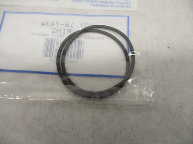 18-7434 93210-39ME4 Sierra Crankshaft O-Ring (2) for Yamaha 25-90 HP Outboards